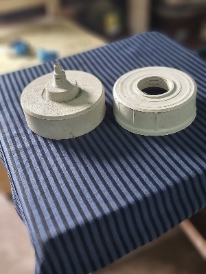 End Cup for deionizer plant water treatment plant