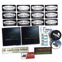 Customized Multipurpose Domed Epoxy Labels