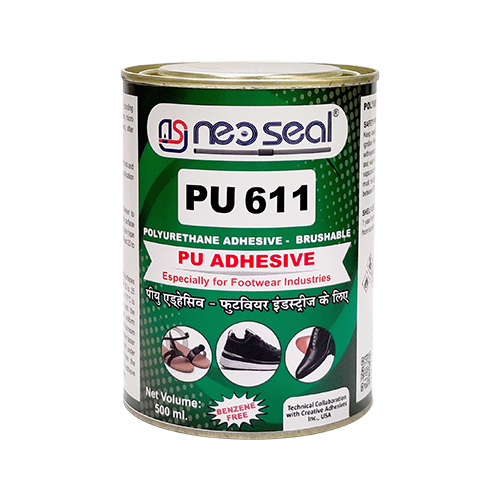 500Ml Pu611 Polyurethane Brushable Adhesive Application Industrial at