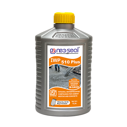 Silver 1L 510 Iwp Plus Super Plasticizer Waterproofing Compound