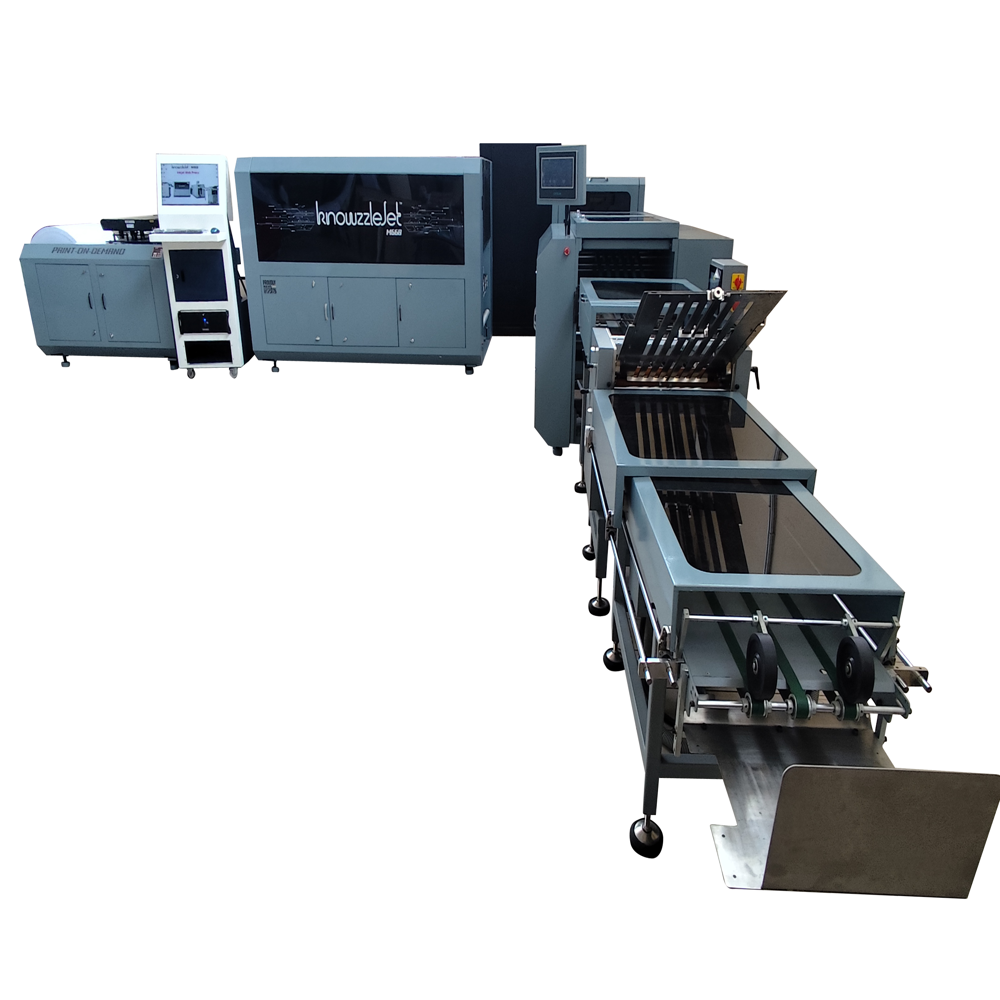 Knowzzlejet Digital Web Press - Color: White