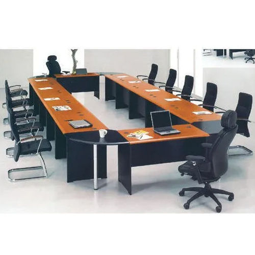 Modern Wooden Conference Table