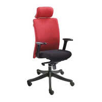 Black And Red Sleek Gs-309 Plastic Office Chair