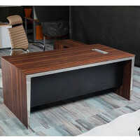 Brown Modern Wooden Desk