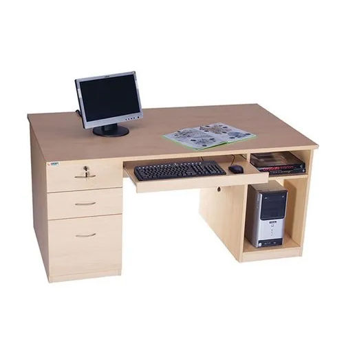 Brown Wooden Computer Table Desk