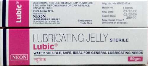 Lubic Jelly 50gm