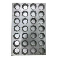 28 Cavity Muffin Baking Tray - Stainless Steel Material, Different Available Sizes | Manual Operation, Versatile Baking Solution For Muffins