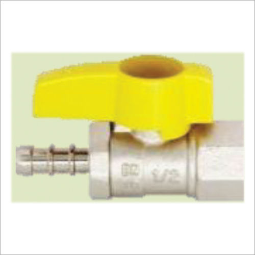 White Brass Ball Valve