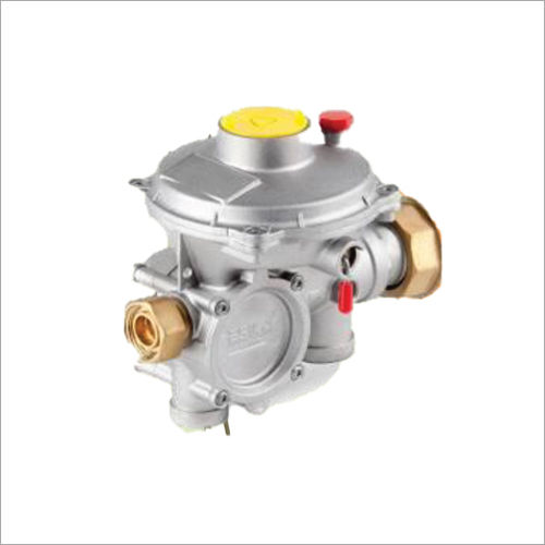 White Double Stage Gas Regulator