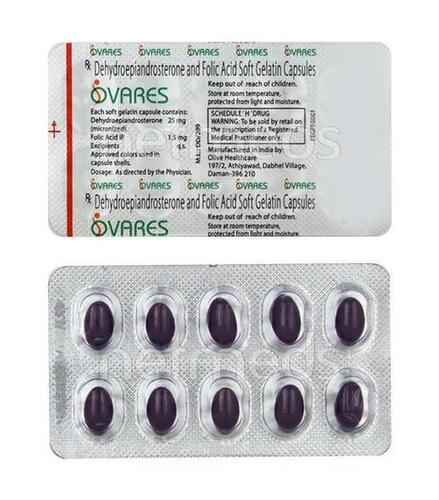 Dehydroepiandrosterone And Folic Acid Soft Gel Capsules