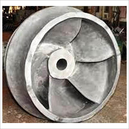 White Impeller Casting