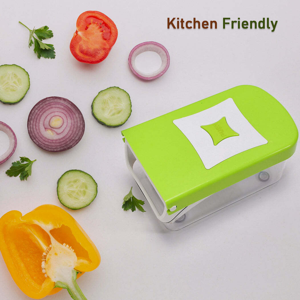 FRUIT AND VEGETABLE SLICER CUTTER KITCHEN SLICE DICER 11IN1(5218)