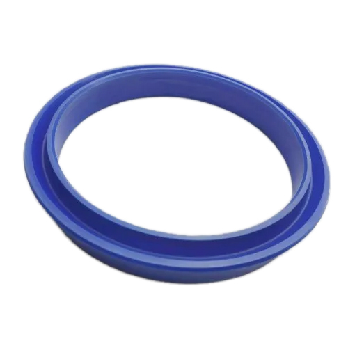 PU Hydraulic Rod Seals - Polyurethane, Round Shape, Blue Color | High Sealing Effectiveness, Low Friction, Excellent Wear Resistance, Chemical Resistant