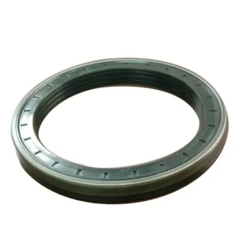 JCB Rear Hub Oil Seal - Rubber, 18.4 mm Thickness, Round Shape | Rigid Material, Industrial Usage, Oil Leak Prevention