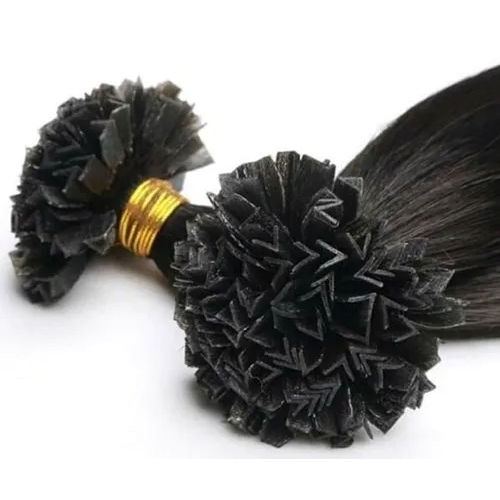 Black V-Tip Hair Extensions