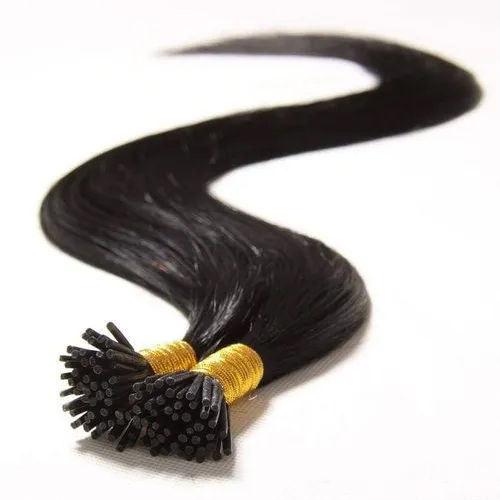 Black Itip Unprocessed Human Hair