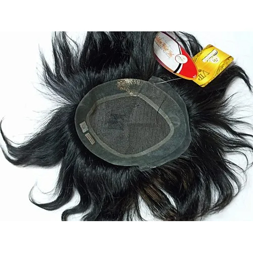 Front PU Hairline Human Hair Patch