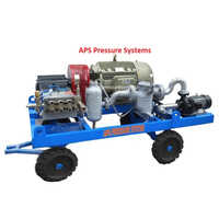 Industrial Heat Exchanger Tube Cleaning Hydro Jetting Machine - Capacity: 40 Ltr