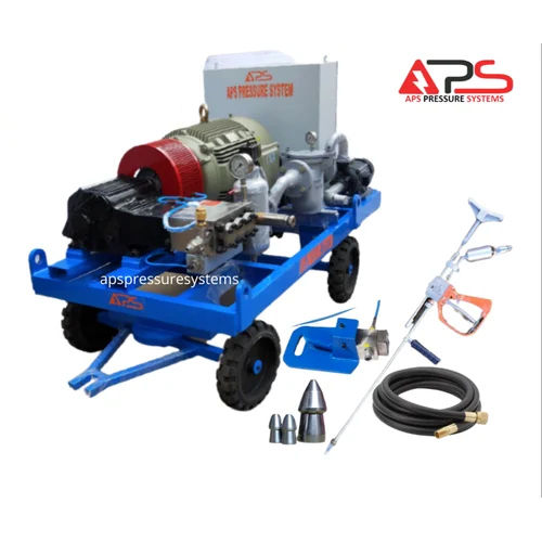 Ultra High Pressure Water Hydro Blasting Machine