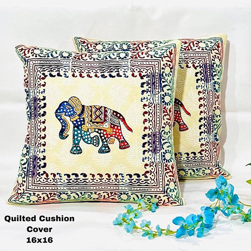 Indian Hand Block Print Cushion Cover Set Of 5