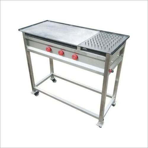 Fully Automatic Chapati Plate With Puffer