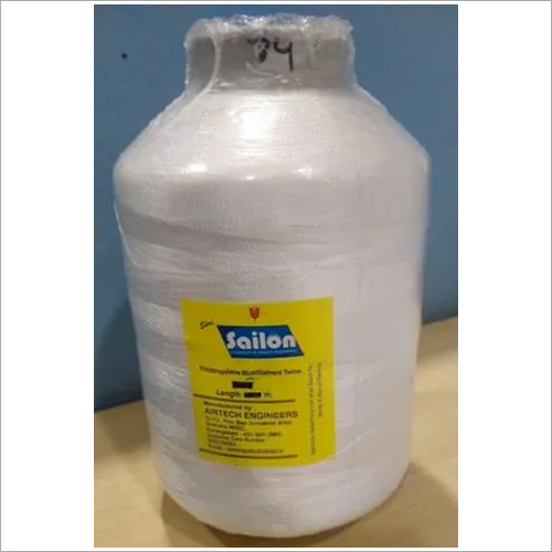 840 Denier PP Multifilament Yarn - 100% Polyester, 2 Ply Twine | U.V. Stabilized, Low Moistening Characteristics, Export Quality, Easy to Clean, Available in Bright Colors