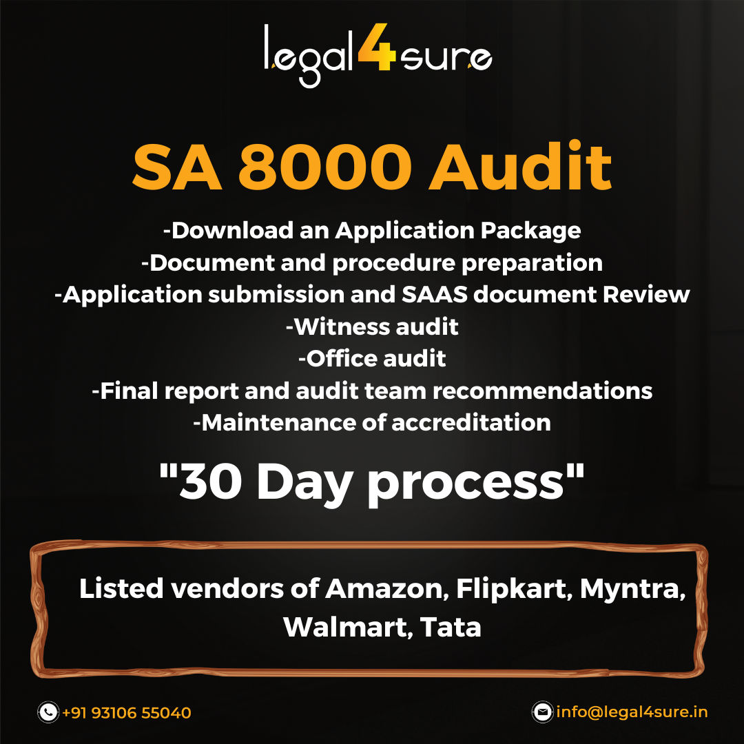 Sa 8000 Sedex Certification