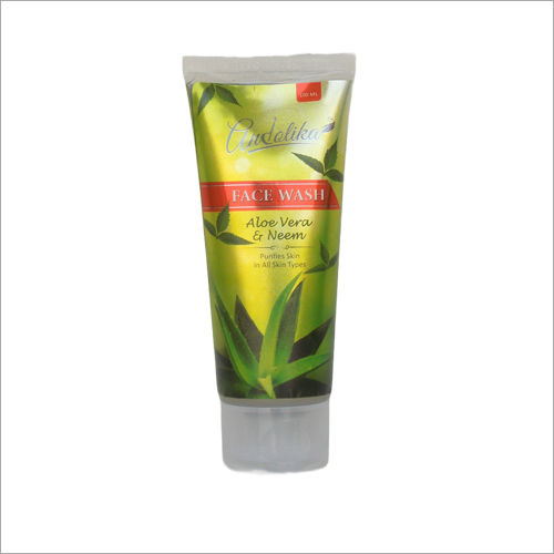 100 Ml Alovera Face Wash Color Code: Green