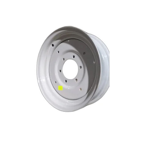 White Farmtrac Tractor Front Rim