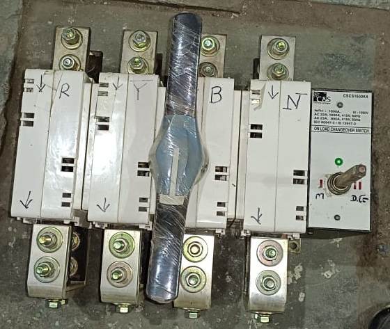 CandS 1600A CHANGEOVER SWITCH