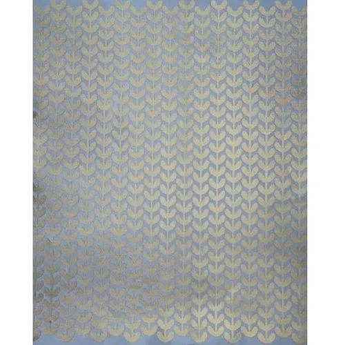 Gota Patti Lace Sticker - Pvc Material , Design-printed For Commercial Use