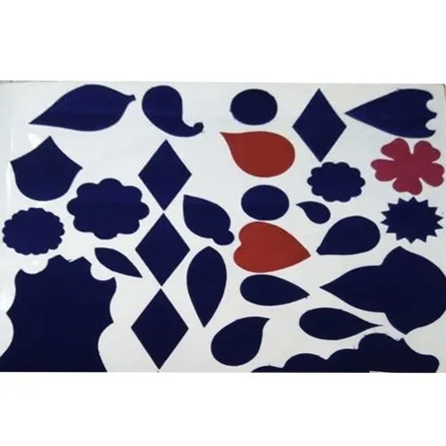 Velvet Gumming Sticker - Paper Material, Commercial Use - Design Printing Available for Custom Branding Solutions