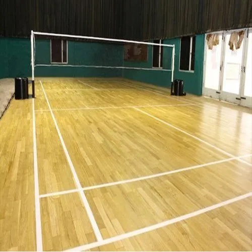 Beech Wood Badminton Court Flooring