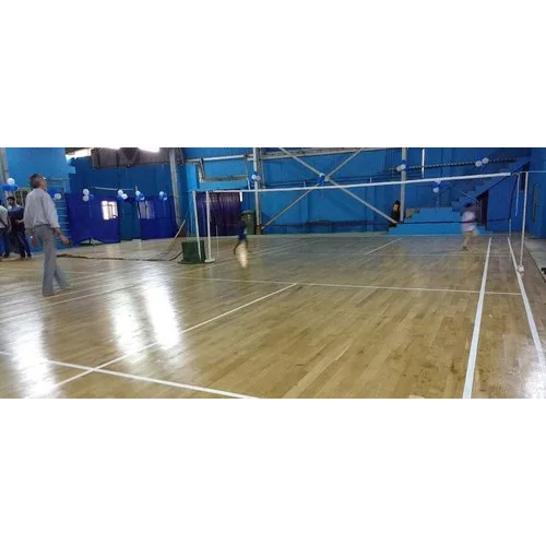 Oak Wood Badminton Court Flooring
