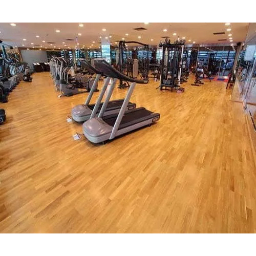 Teak Wood Gym Flooring