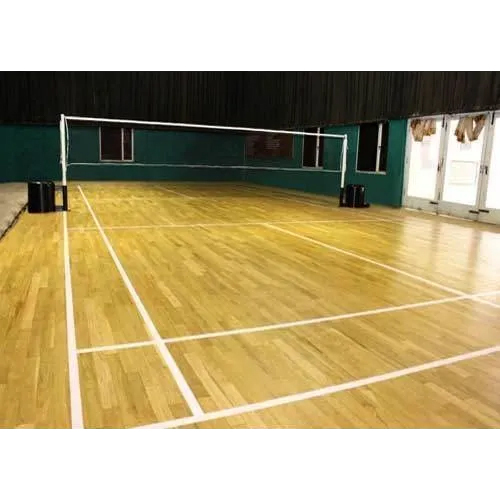 Anti-Slip Oak Wood Air Cush Sport Flooring
