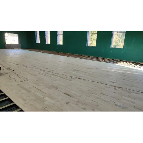 Brown Maple Hardwood Squash Court Flooring