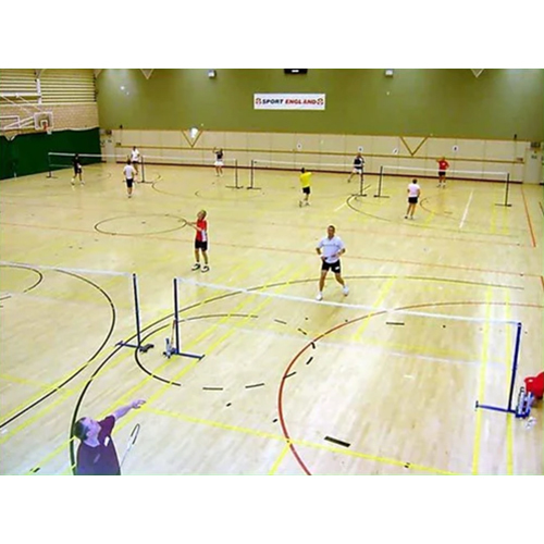 Glossy Oak Wood Sports Flooring Service