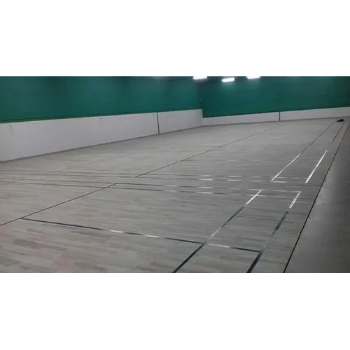Indoor Maple Wood Sports Flooring Service