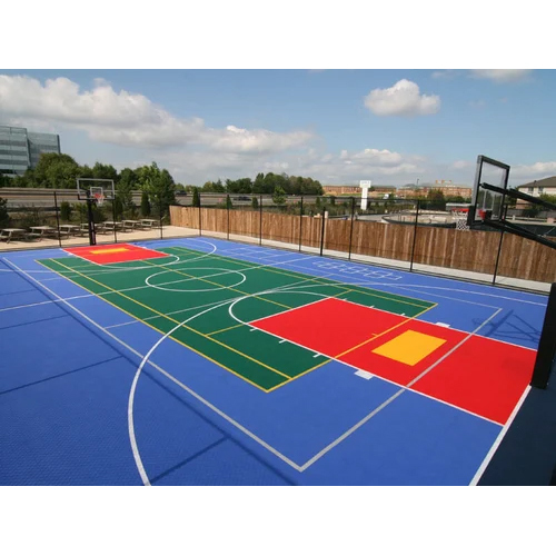 Acrylic Synthetic Basketball Court