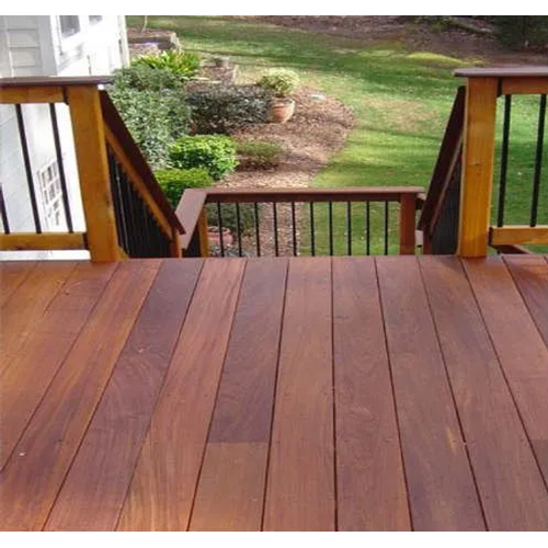 Brown Wooden Deck Flooring