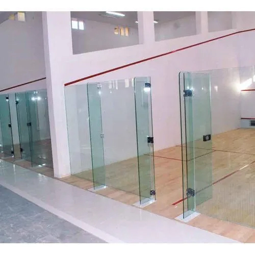 Transparent Squash Court Glass Back Wall