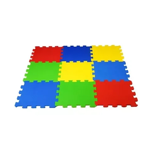 Multicolor Rubber Floor Tile