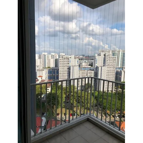 2.5mm Stainless Steel Balcony Invisible Grill