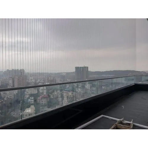 2mm Stainless Steel Invisible Balcony Grill