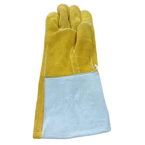 Leather Straight Thumb Welding Gloves