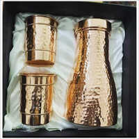 Hammerd Copper Bottle Set Design: Antique