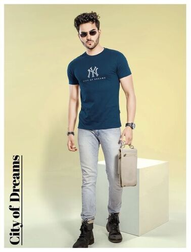 Mens chest print tshirt