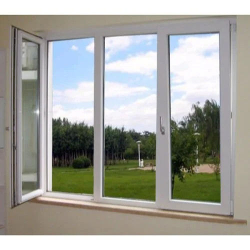 Plastic White Upvc Casement Window