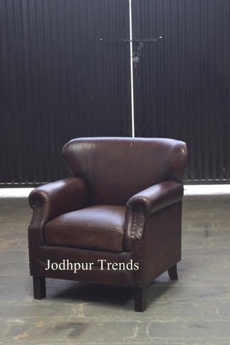 Leather Single Seater sofa